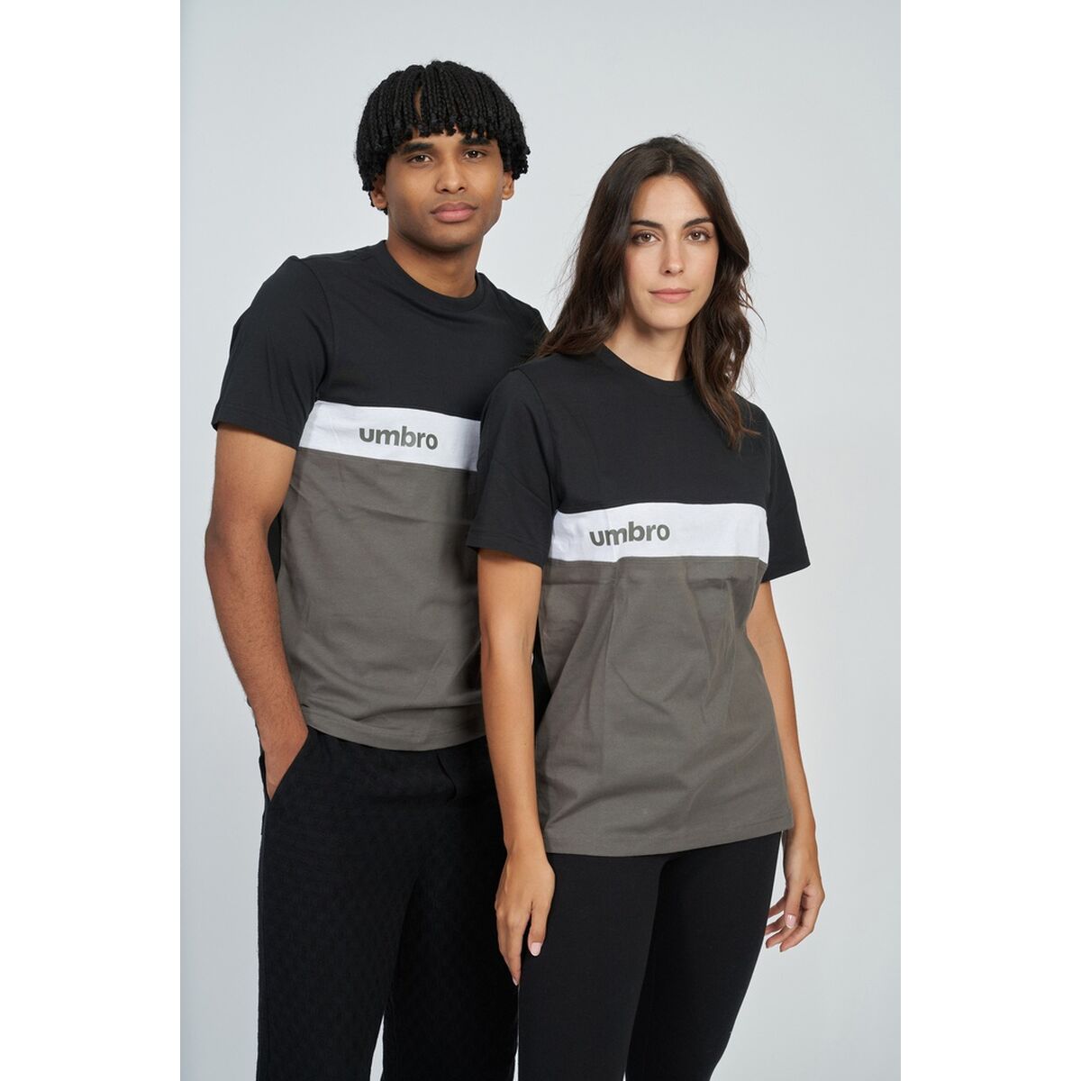 Men’s Short Sleeve T-Shirt Umbro SPORTWEAR 66211U LT8 Black-4