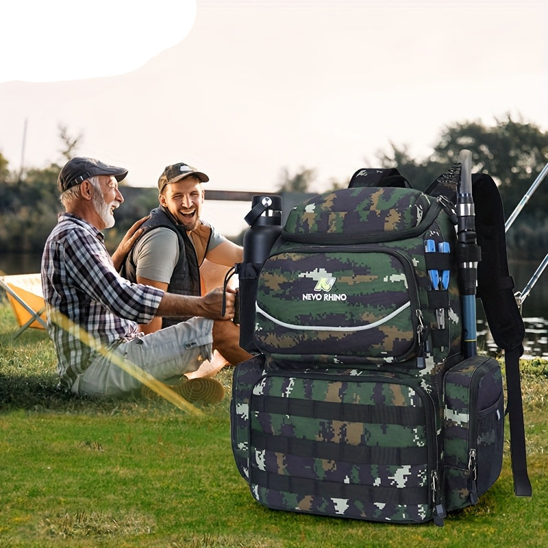 Fishing Backpack with 4 Tackle Boxes-1
